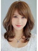【Frames高崎】『外国人風』 ヌーディーカラーセミディー