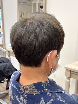 アルターリール(aL ter Rire) ベリーショート/ダークアッシュ/韓国マッシュ/中村郁未