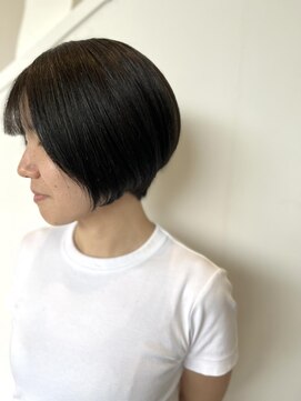 ビオトープアトラ(Bio-Top atora) オリーブブラウン/ショートボブ/水素ケア