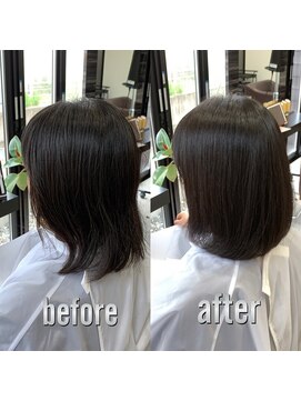 グリーン(Glean) 簡単スタイリング♪艶髪ナチュラルスタイル