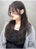 レイヤー/韓国/ボブ/縮毛矯正/髪質改善41117