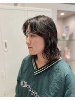 シュク 高円寺(SYUK)&nbsp;ミディアムレイヤー/ウルフパーマ【SYUK 高円寺 中野】