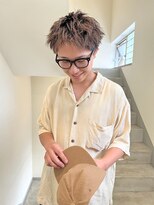 アン モラ(Un mora)&nbsp;スパイキーショート/ピンパーマ