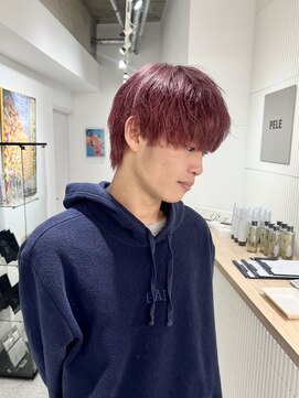 メンズペレ 渋谷(MEN'S PELE) ニュアンスパーマ/韓国マッシュ/スパイキーショート/渋谷