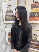 ラピス 大阪アメ村店(Lapis)&nbsp;【関西初】スーパロングシールエクステ黒髪ロング