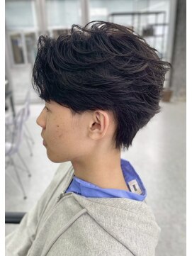 デュー 栄(DEW) 【DEW】フェザーショート/フェザーパーマ/カルマパーマ