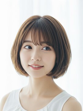 ソードリーフ(swordlief hair&spa) 伸ばしかけでも綺麗が続くボブスタイル