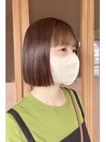 カミトヒト ぱっつんボブ