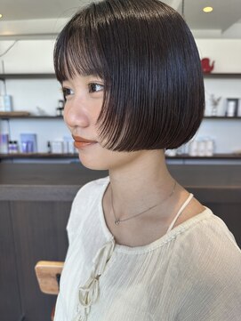 ドレープ(Dreap) 【nanoka】前上がりボブ