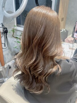 エン(en.) ★透明感たっぷりダブルカラー！ベージュカラー