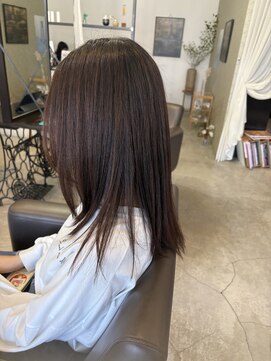 レポヘアー(Repos hair) グレージュアッシュグレージュショートカットミニウルフ