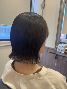 ヘアーサロン キー(Hair salon key) 切りっぱなし