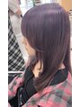 ヘアポジション 横手(HAIR Position)&nbsp;ブリーチカラーでラベンダー♪ケアの仕方も伝授します！！