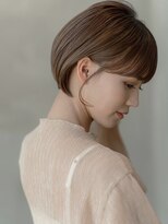 ケアリー プレナ海浜幕張(Carelly)&nbsp;デザインカラー/レイヤーカット/ウェットヘア/オリーブベージュ