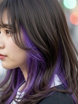 ジャンクスの写真/輝く艶カラーで今よりも美しくイメージチェンジ☆まつエクも+できてトータルビューティーStyleに♪