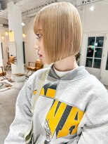 ジュベ 別府店(juve.)&nbsp;別府ショートボブ顔まわりレイヤーカット髪質改善カラー30代