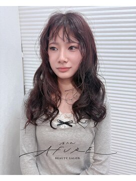 ふわふわカーリーヘア