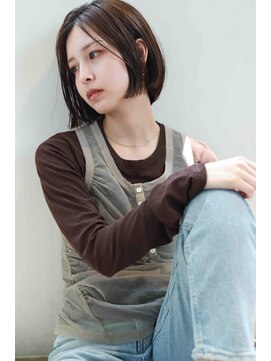 オリーブグレー/クラゲヘアー/小顔【神保町】