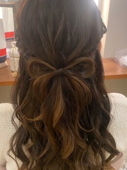 SALON#CO:TTON【サロンコットン】の写真/【当日予約OK/ヘアセット￥1000～】メイクスペース完備！こだわり女子の行きつけ間違いなしセットサロン＊