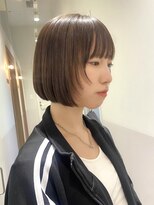 ロンドプランタン 恵比寿(Lond Printemps)&nbsp;ブリーチなし/髪質改善/大人ガーリー/グレーブラウン/ボブ