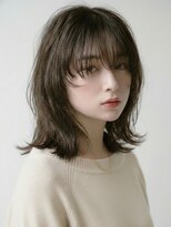 ライクバイコトナ 越谷(RIKE by kotona)&nbsp;ミディアム20代30代ストレートレイヤー前髪なし前髪あり越谷
