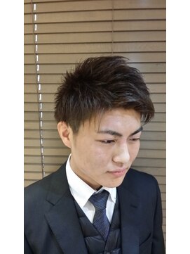 ネオバーバースタイルパラディソ(NeoBarberStylePARADISO) メンズビジネスカラー２ブロック