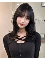 ベル 新宿(Belle)&nbsp;幅広い世代に人気　黒髪でもふわっと　結べるレイヤーカット