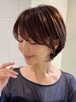アビー(ABBEY) ショートショートボブショートヘア大人ショート耳掛けショート