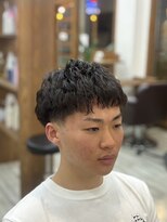 ワズコア 長町南店(W@Z CORE)&nbsp;テーパーフェード × ソフトツイスト
