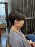 マッシュショートくびれショートベリーショート前髪カット学割