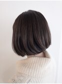 【Ciel】ナチュラルベージュでまとまりのある大人ボブ