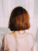 ヘアアンドリラクゼーション シャッセ(Hair&Relaxation SASE)&nbsp;アンニュイ耳かけ小顔ボブ