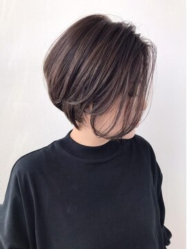 トータルビューティーハウス フラップ ミチ 野田店(total beauty house flap MICHI) 大人前下がりショートボブ