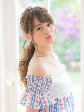 オーブ ヘアー ブランコ 久米川店(AUBE HAIR Blanco) ♪編み込み♪ハーフアップ