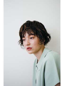 ピズム(PISM) 大人ニュアンス前髪ボブスタイル