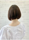 内巻きボブ+ツヤ