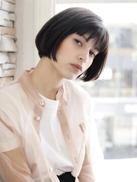 ルーツ(ROOTS) 黒髪 ショート ボブ 学割U24 髪質改善 トリートメント ROOTS
