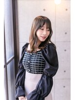 ヘアールームキュー(HAIR ROOM quu+) 大人可愛いミディアムスタイル