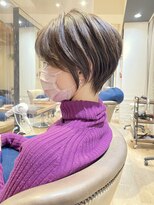 バンプ ギンザ(BUMP GINZA)&nbsp;30代/40代/50代・絶壁解消・小顔前下がりショートボブ【中村】