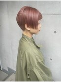 ベビーピンク/ショート　naomi