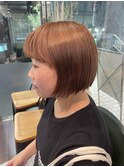 ナチュラルなモテカラーオレンジブラウン♪【加藤沙久楽】