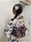 サイド編み下ろし