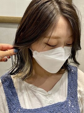 パハップスパークアベニュー(PERHAPS PARK AVENUE) インナーカラー★ゴールド