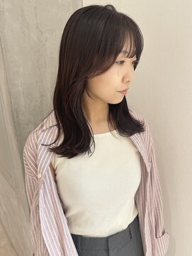 ヨーク(YOKE) 【 YOKE 】ウォームブラウンレイヤーカット小顔