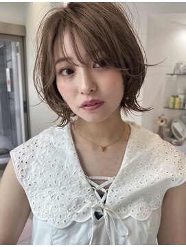 モナバイルーブル(MONA by Louvre) 【MONA】小顔ヘア/ふんわりミディ/シースルーバング