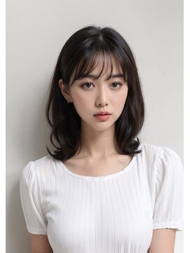 ルイス 宝塚(Luis) 大人可愛い20代30代40代小顔　韓国ミディアムスタイル