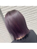 エル(elle.) purple color