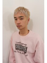 レコ 渋谷(LECO)&nbsp;メンズショート×ホワイトベージュ