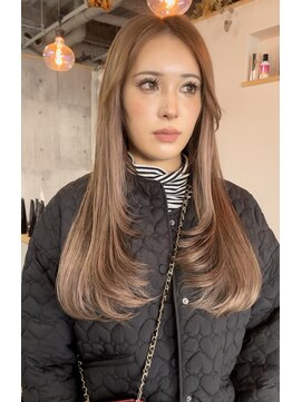 空 韓国風ヘア/フェイスレイヤー/ワンカール