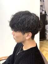 ガオプロデュースバイレボ(gao produced by revo)&nbsp;【曽我尾真生】波巻きパーマ/メンズパーマ/マッシュパーマ